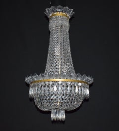 Very Elegant Baccarat Crystal Chandelier