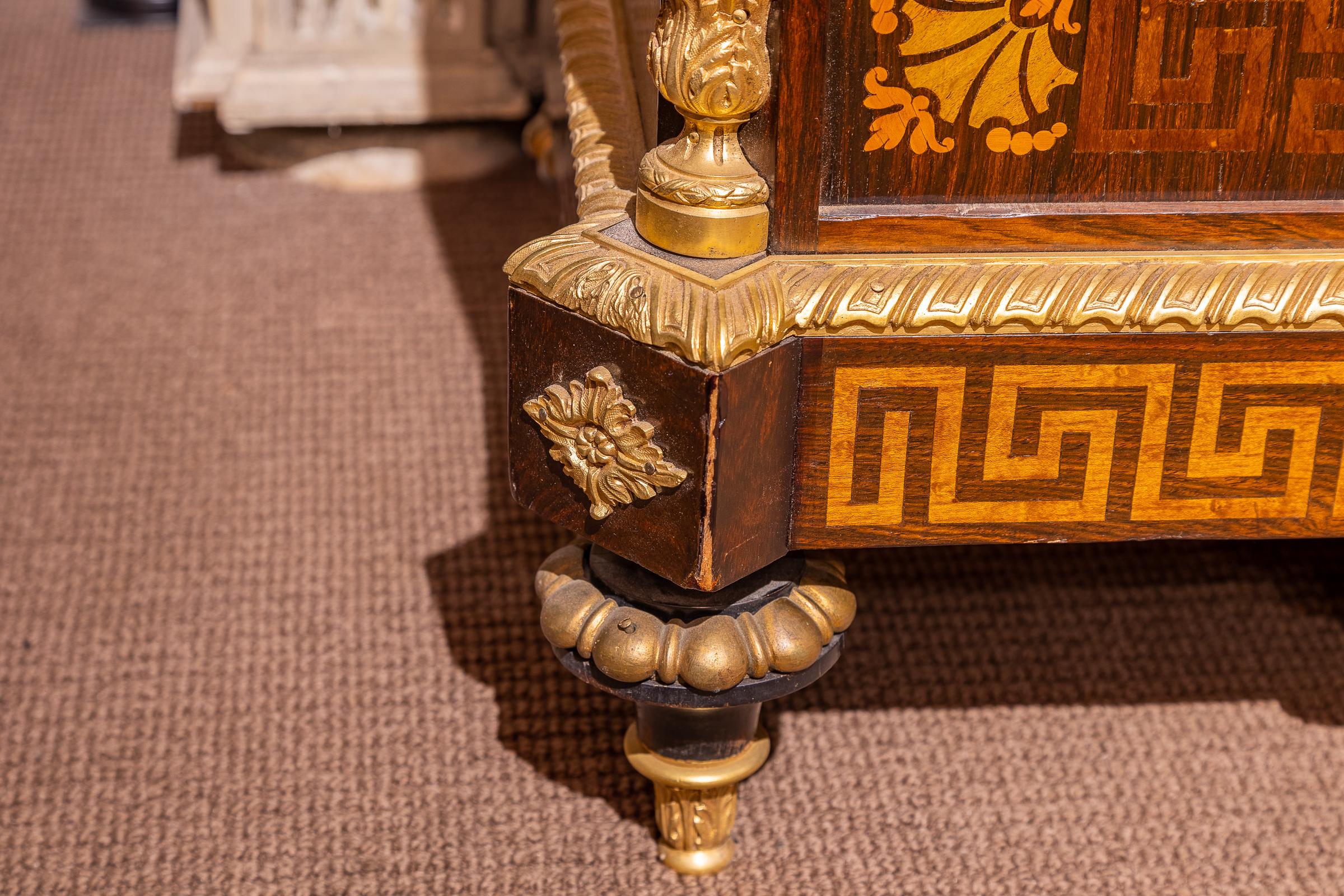Very Fine 19th Century French Louis XVI Marquetry Secretaire Abattant by Diehl. For Sale 7