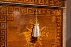 Very Fine 19th Century French Louis XVI Marquetry Secretaire Abattant by Diehl.