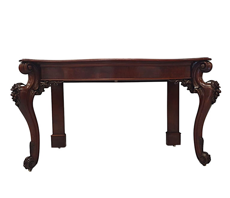 English Very Fine 19th Century Console or Hall Table For Sale
