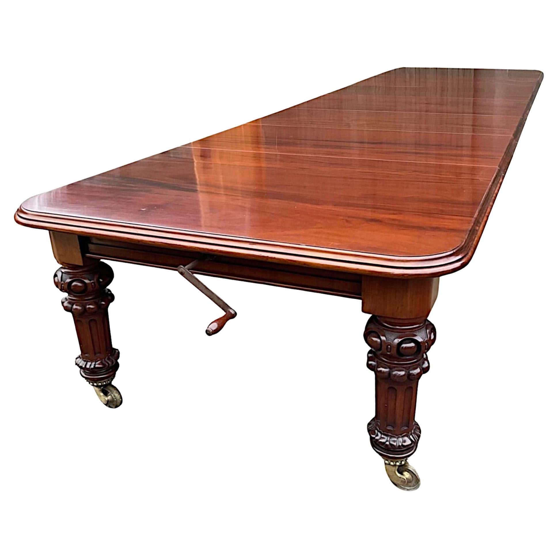 Very Fine 19th Century Dining Table by Edwards and Sons For Sale at 1stDibs