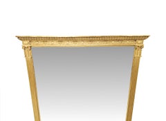A Very Fine 19th Century Giltwood Overmantel Mirror