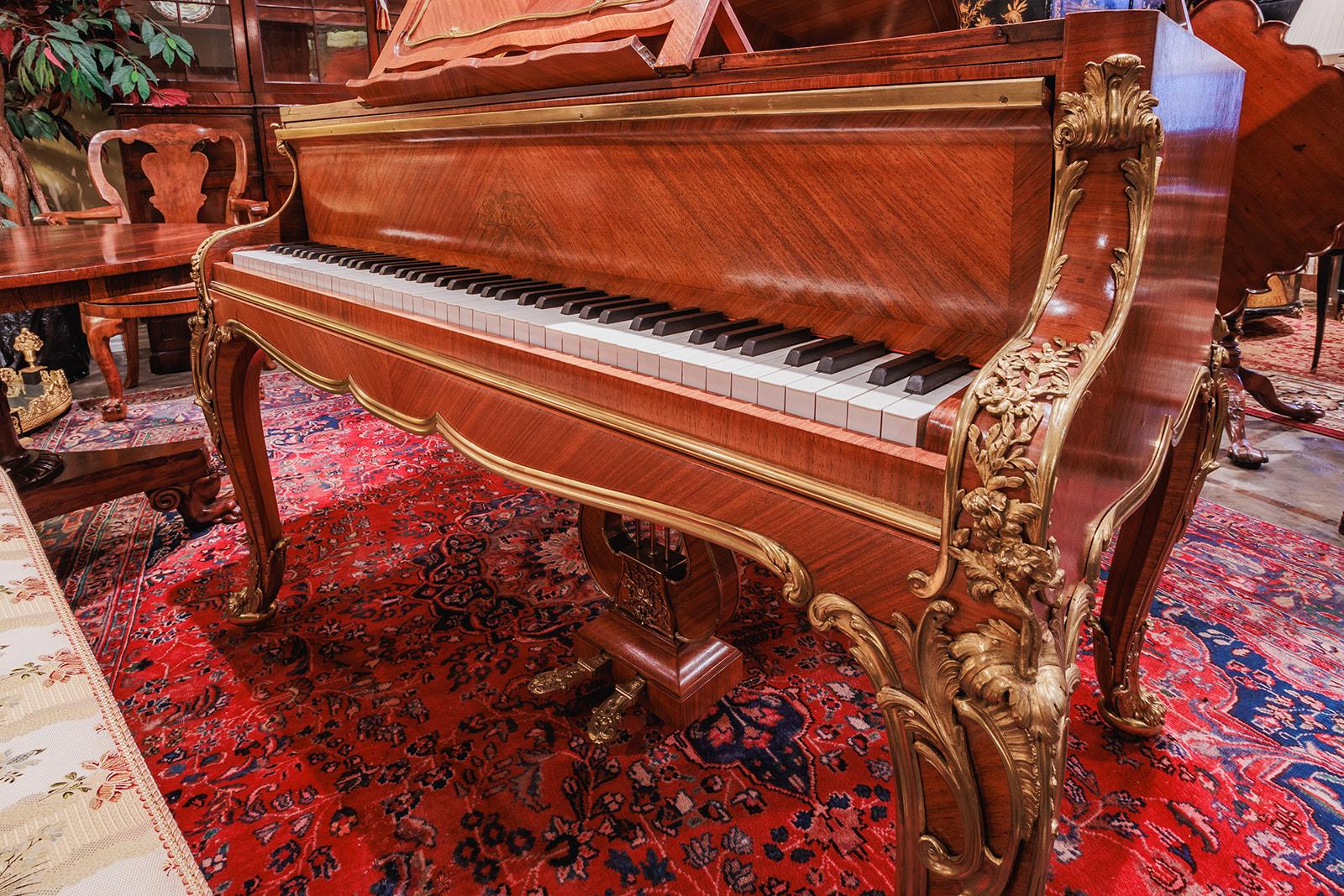 Très beau piano à queue du XIXe siècle de Joseph-Emmanuel Zwiener Bon état - En vente à Dallas, TX