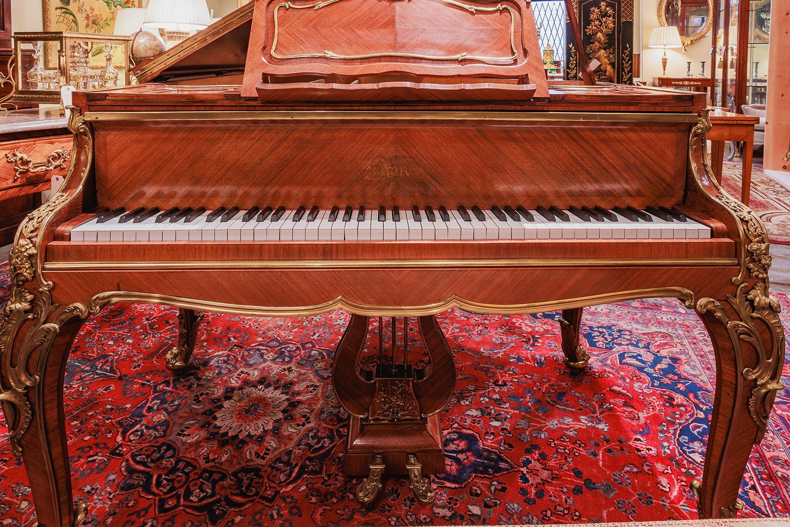 Bronze Très beau piano à queue du XIXe siècle de Joseph-Emmanuel Zwiener en vente