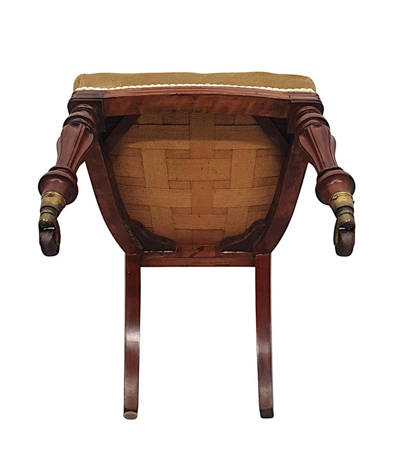 Very Fine 19th Century Irish Set of Twelve Dining Chairs by Strahan of