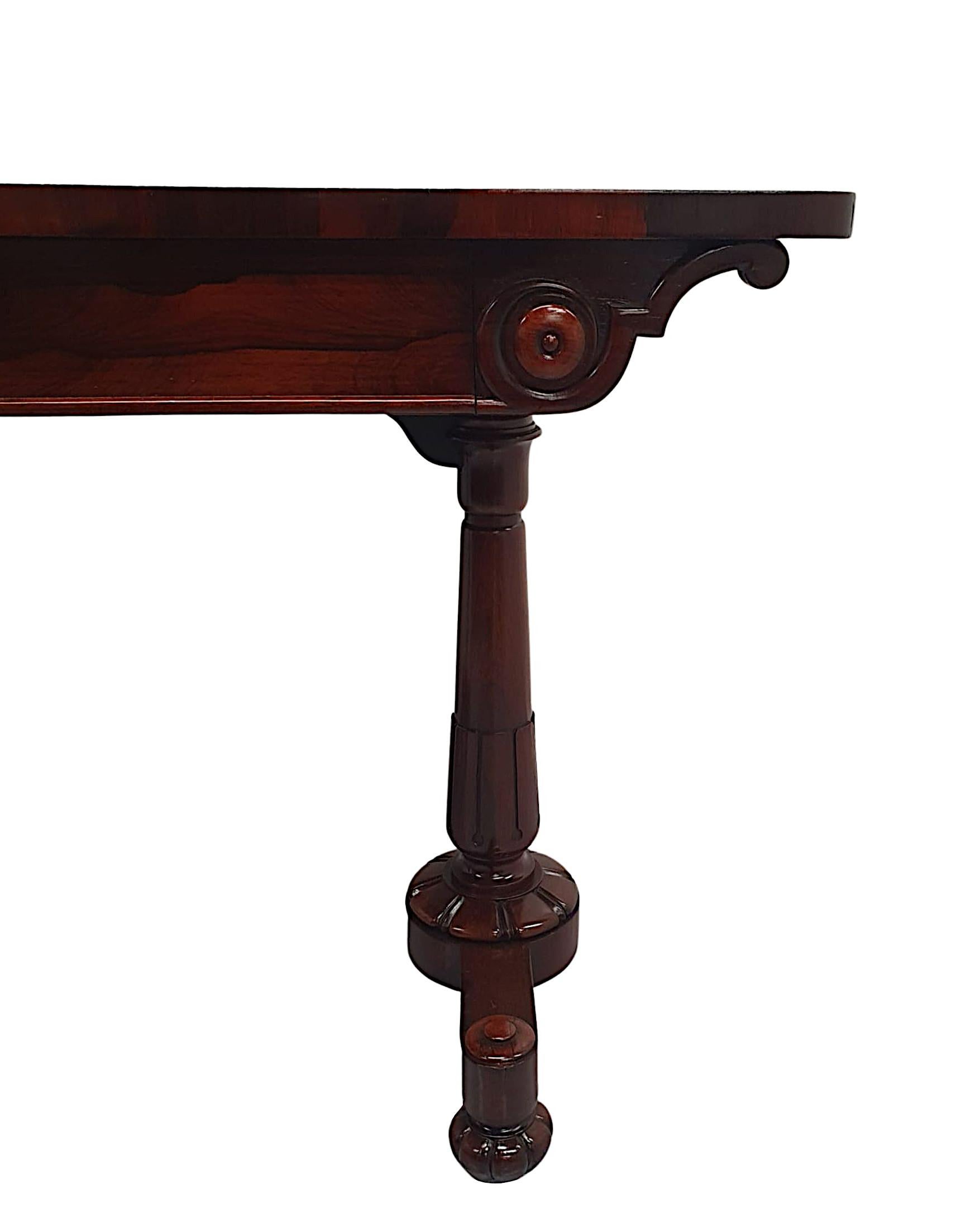 A Very Fine 19th Century Library Table  For Sale 2
