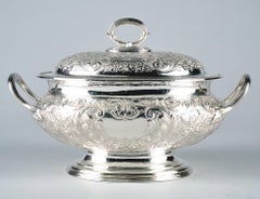 A Very Fine 19th Century Silver Plated Lidded Soup Tureen by Elkington & Company