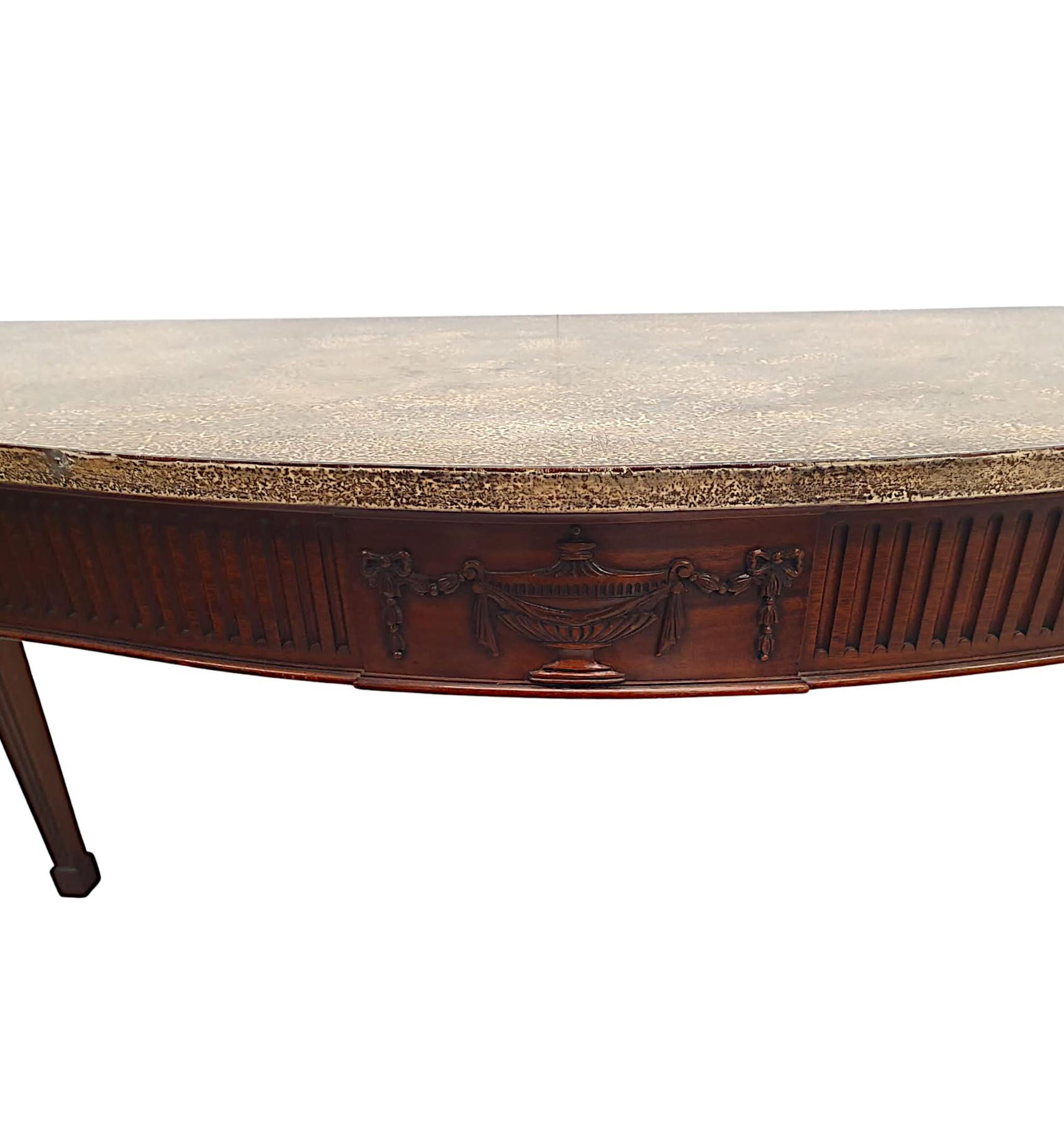 Adam Style A Very Fine 20th Century Adams Design Console or Hall Table For Sale