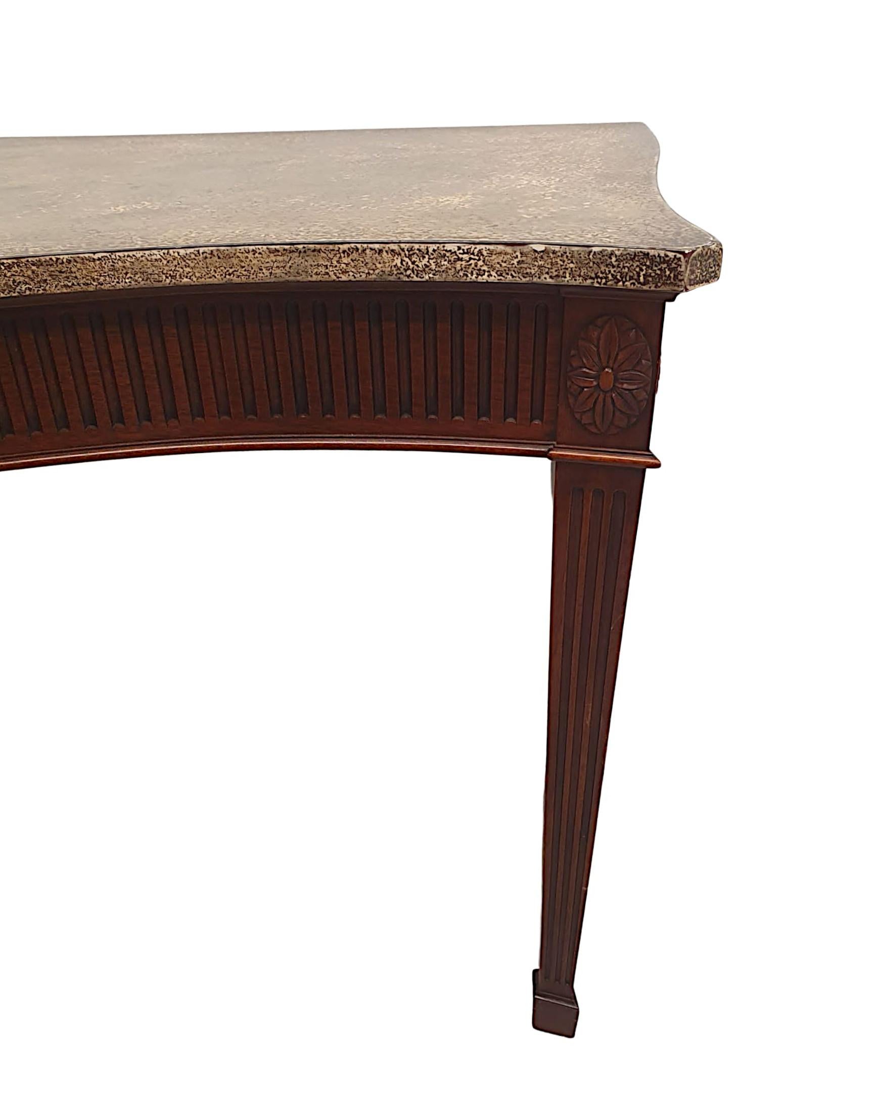 English A Very Fine 20th Century Adams Design Console or Hall Table For Sale