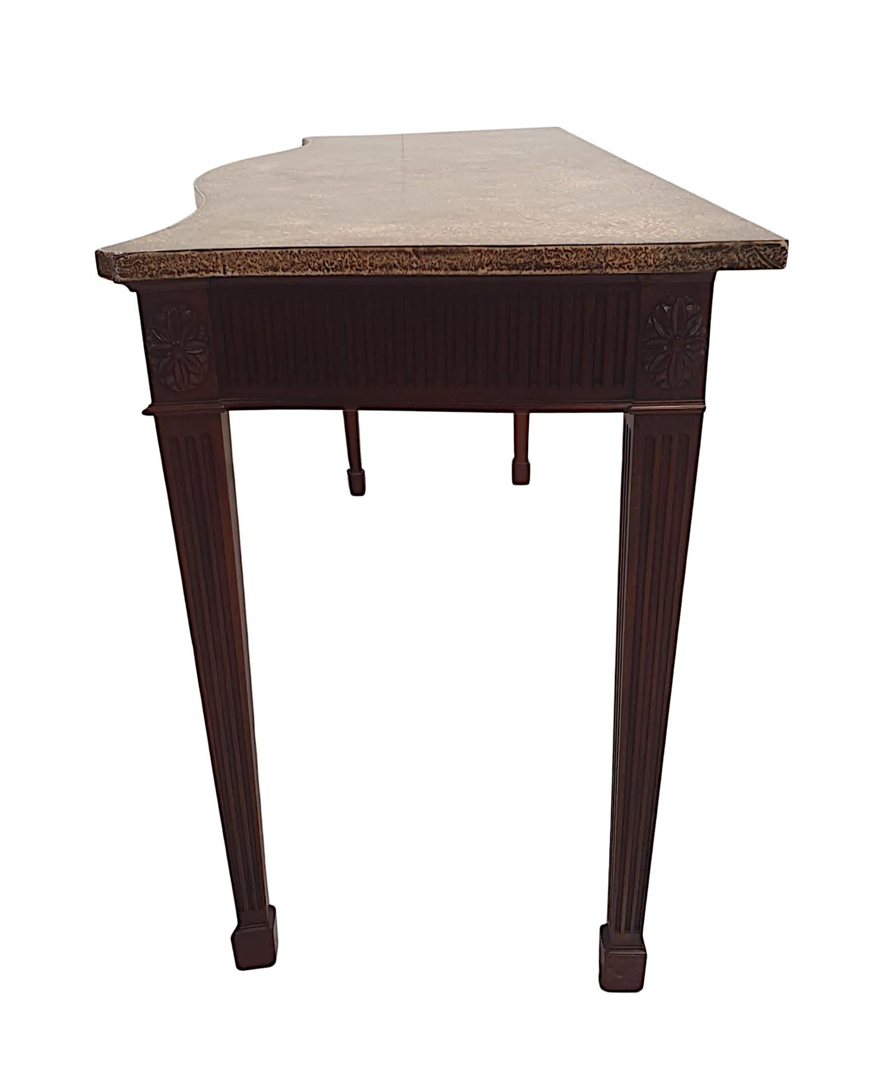 Mahogany A Very Fine 20th Century Adams Design Console or Hall Table For Sale