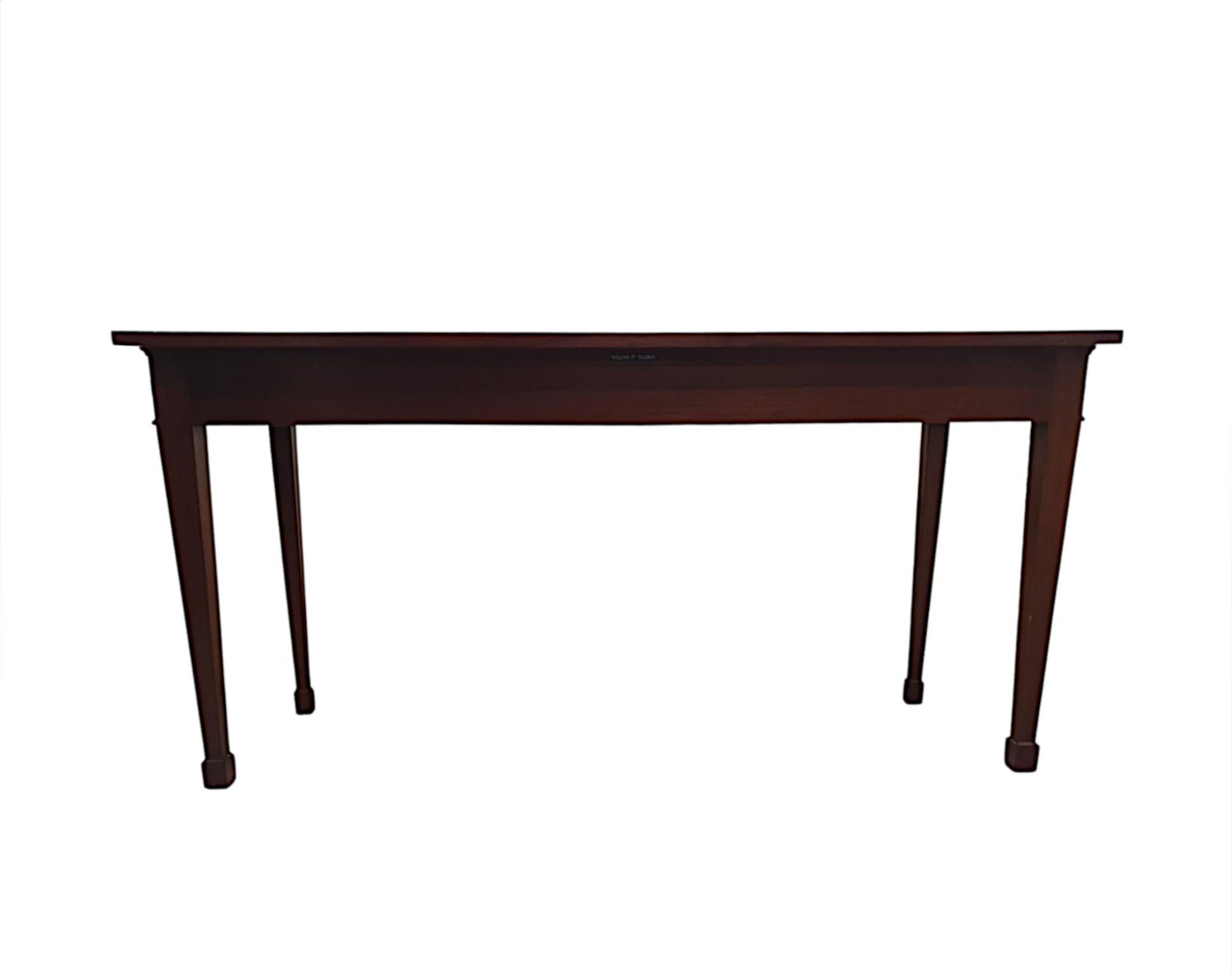 A Very Fine 20th Century Adams Design Console or Hall Table For Sale 1