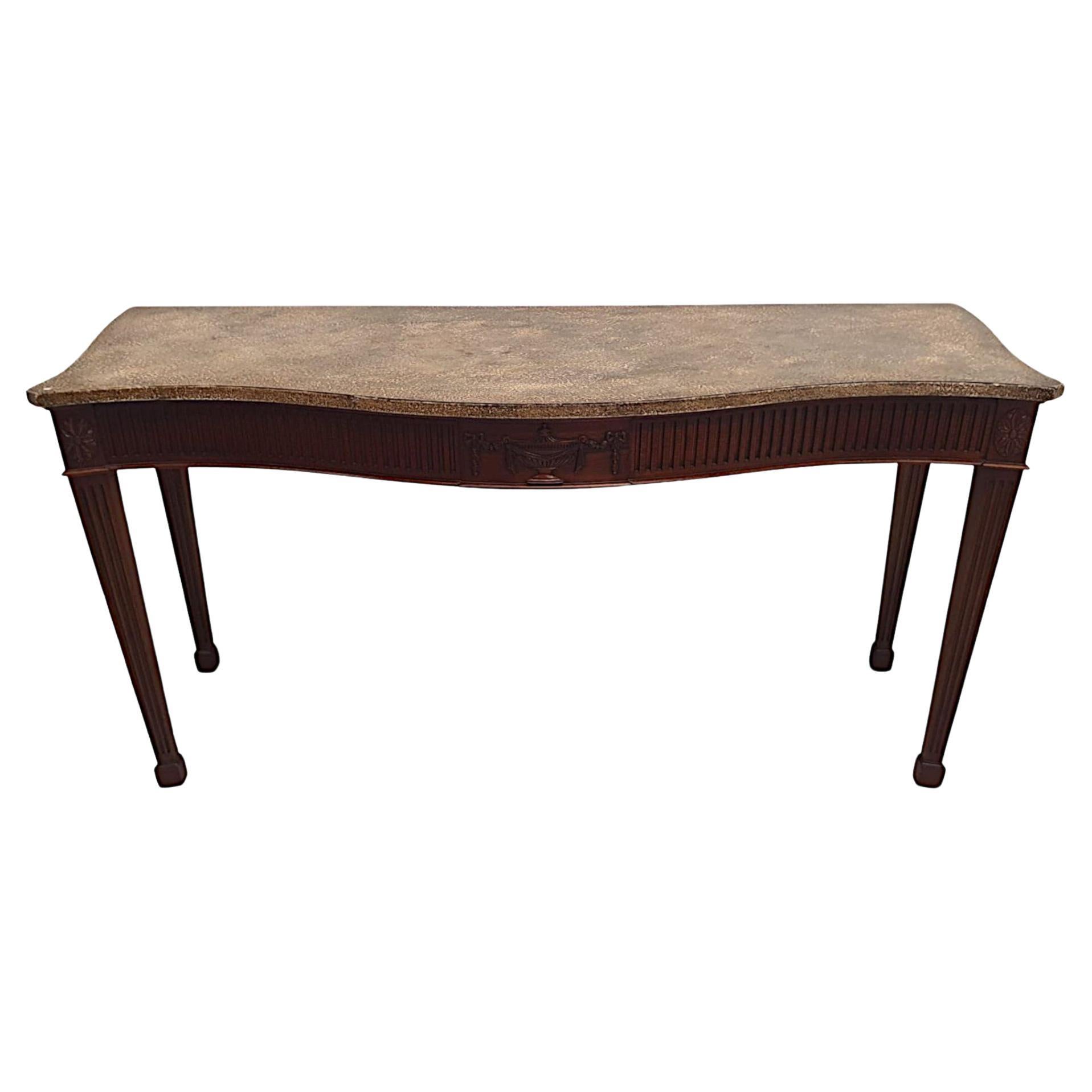 A Very Fine 20th Century Adams Design Console or Hall Table For Sale