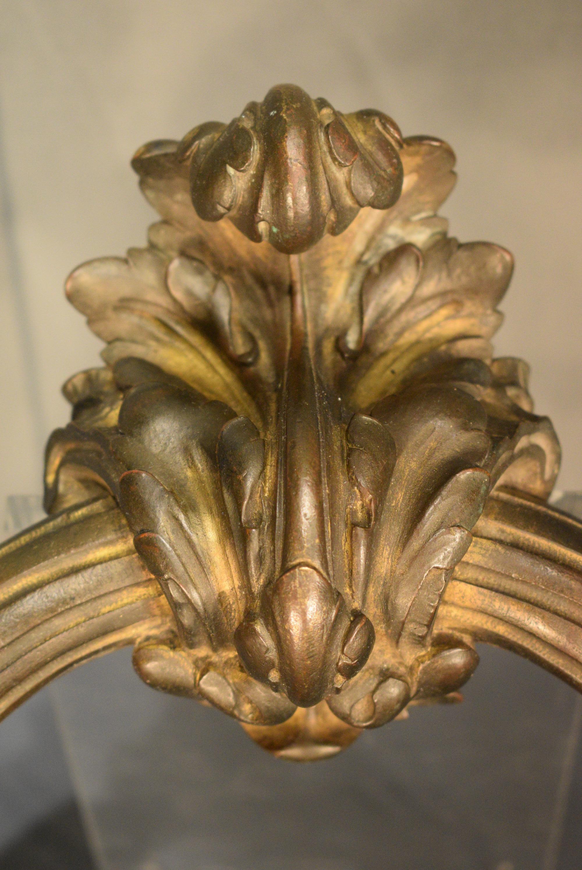 Louis XVI Very Fine and Decorative Gilt Bronze Door Knocker