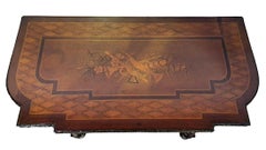 Very Fine and Rare 19th Century Museum Quality Marquetry Inlaid Card Table