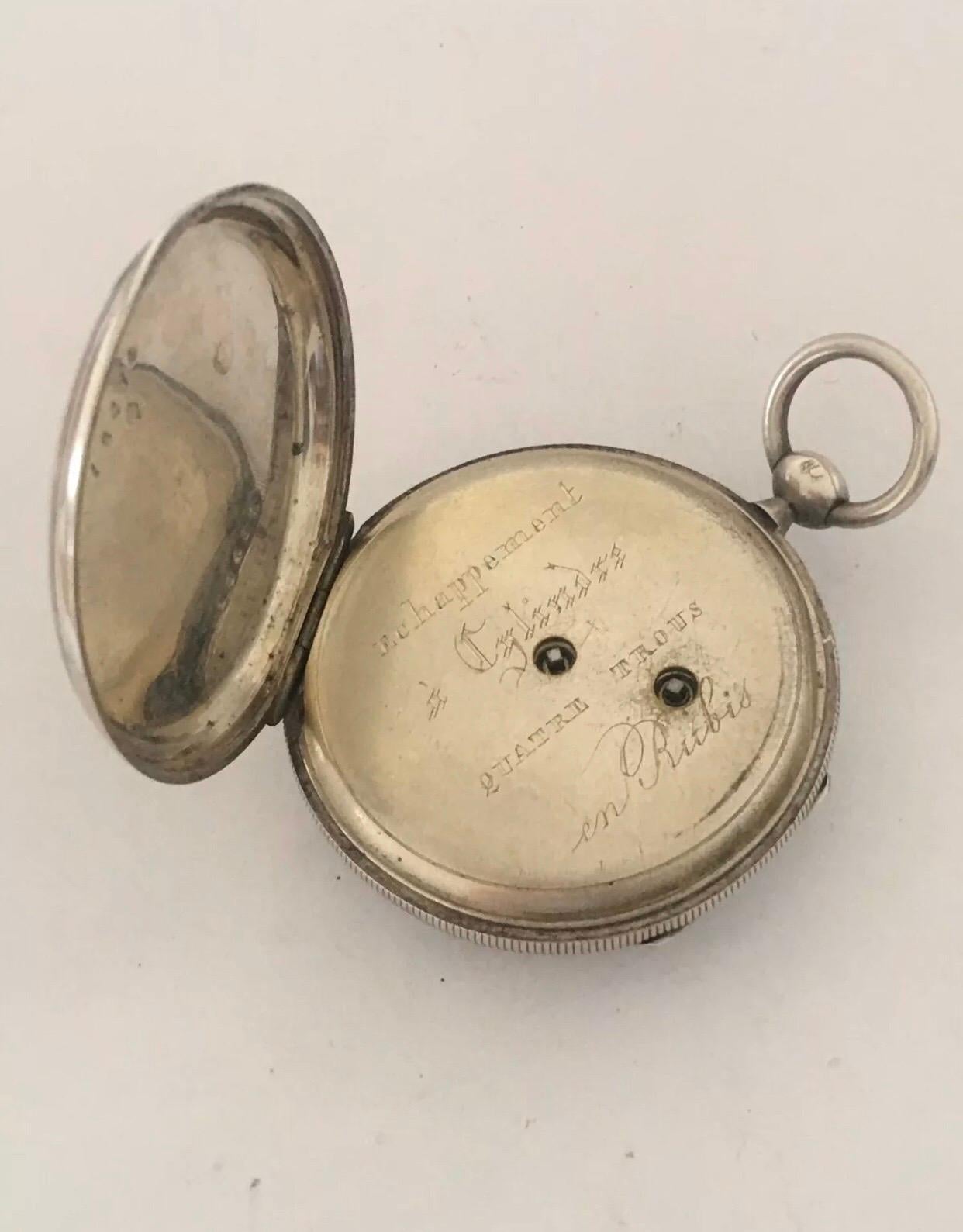 key wind pocket watch