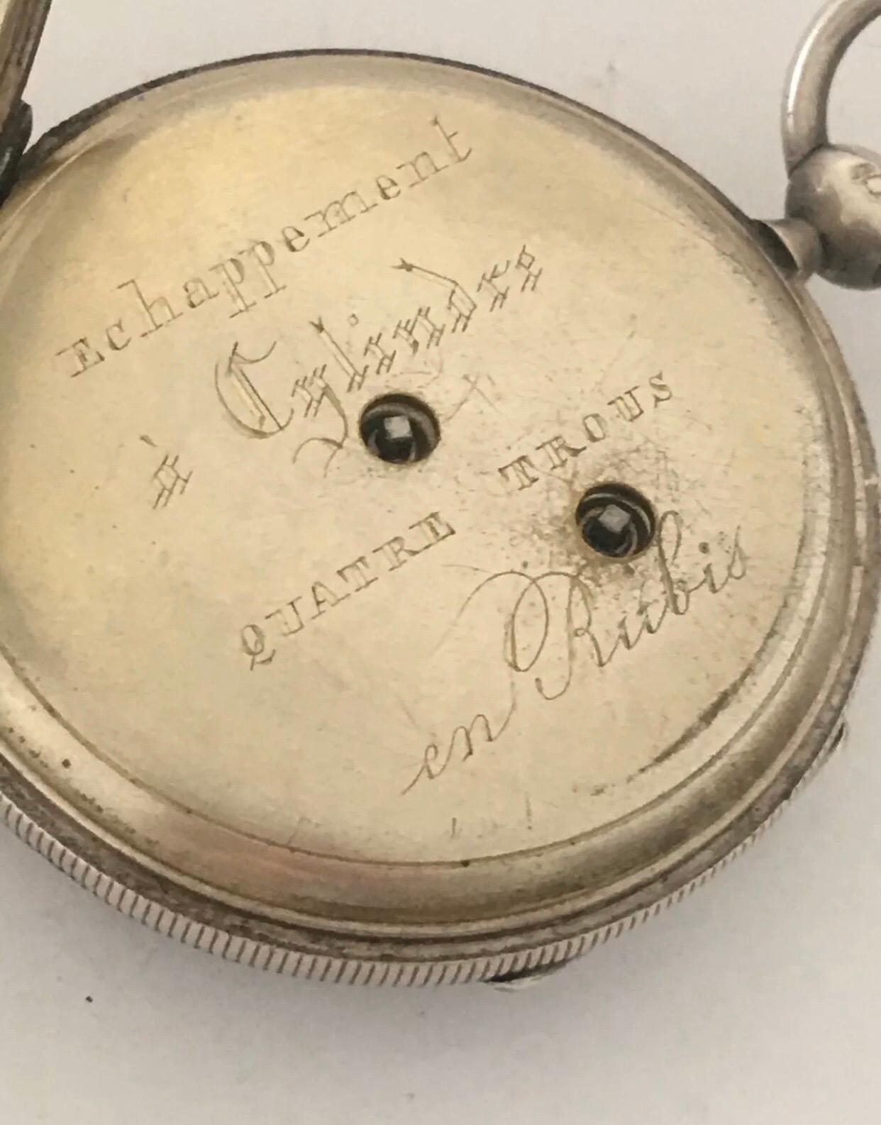 pocket watch with key wind