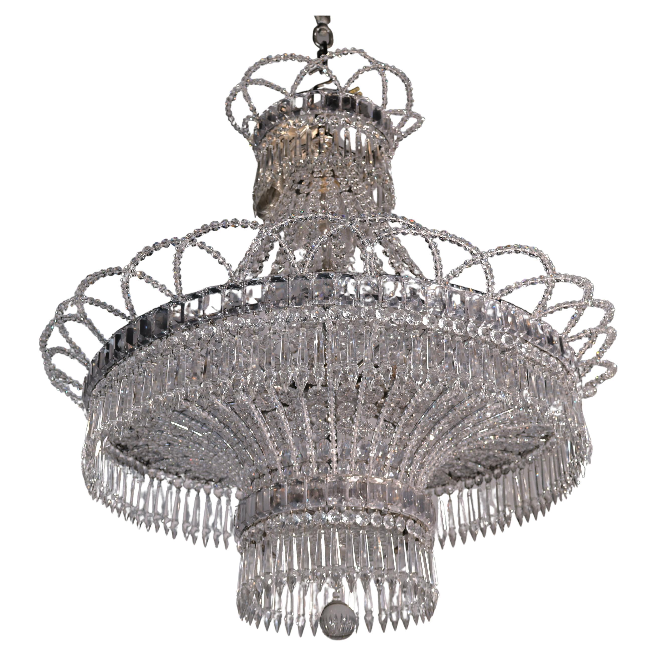 A Very Fine Baltic Chandelier en venta