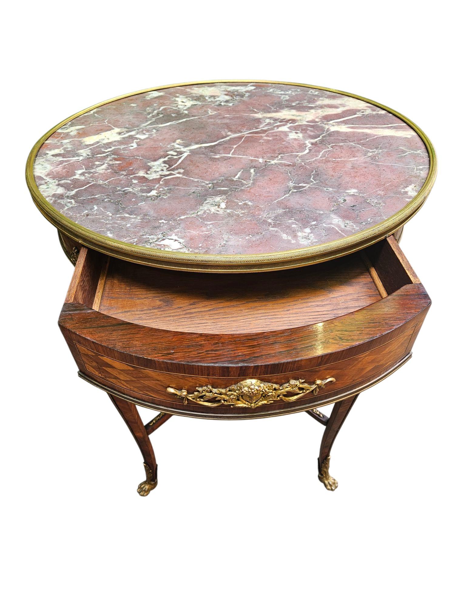 French A Very Fine C19th Centre Table By Francois Linke For Sale