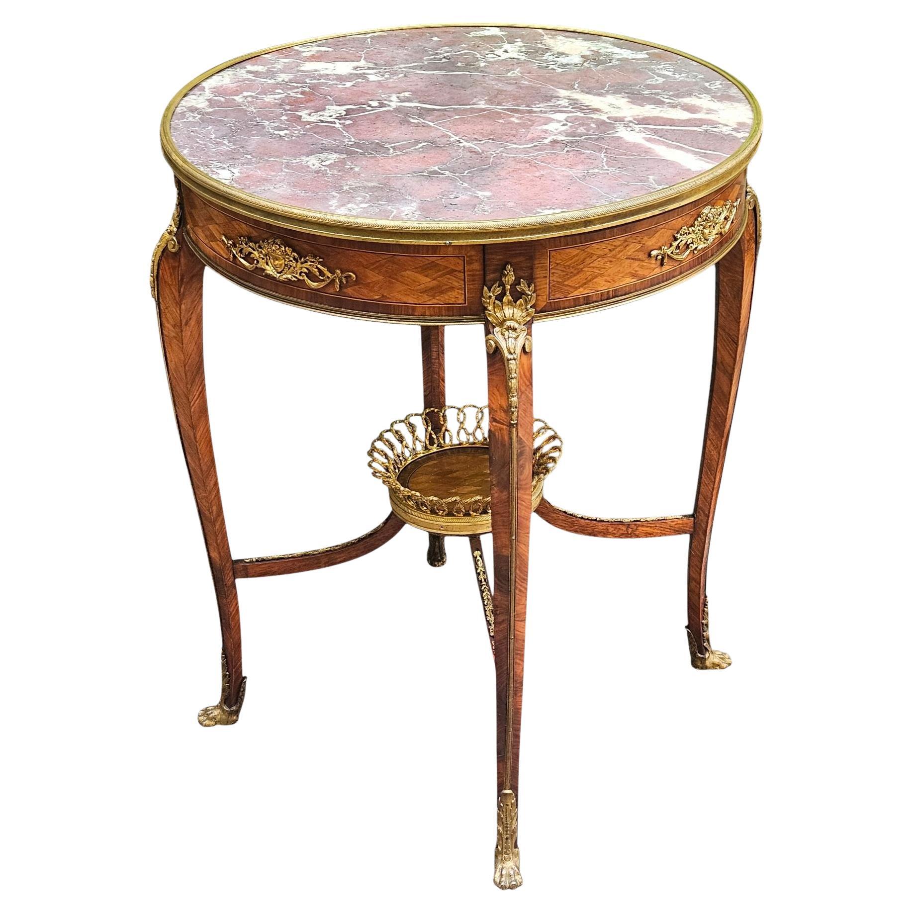 A Very Fine C19th Centre Table By Francois Linke