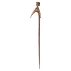 A Very Fine Carved Staff by Sikiré Kambiré (1896 - 1963)