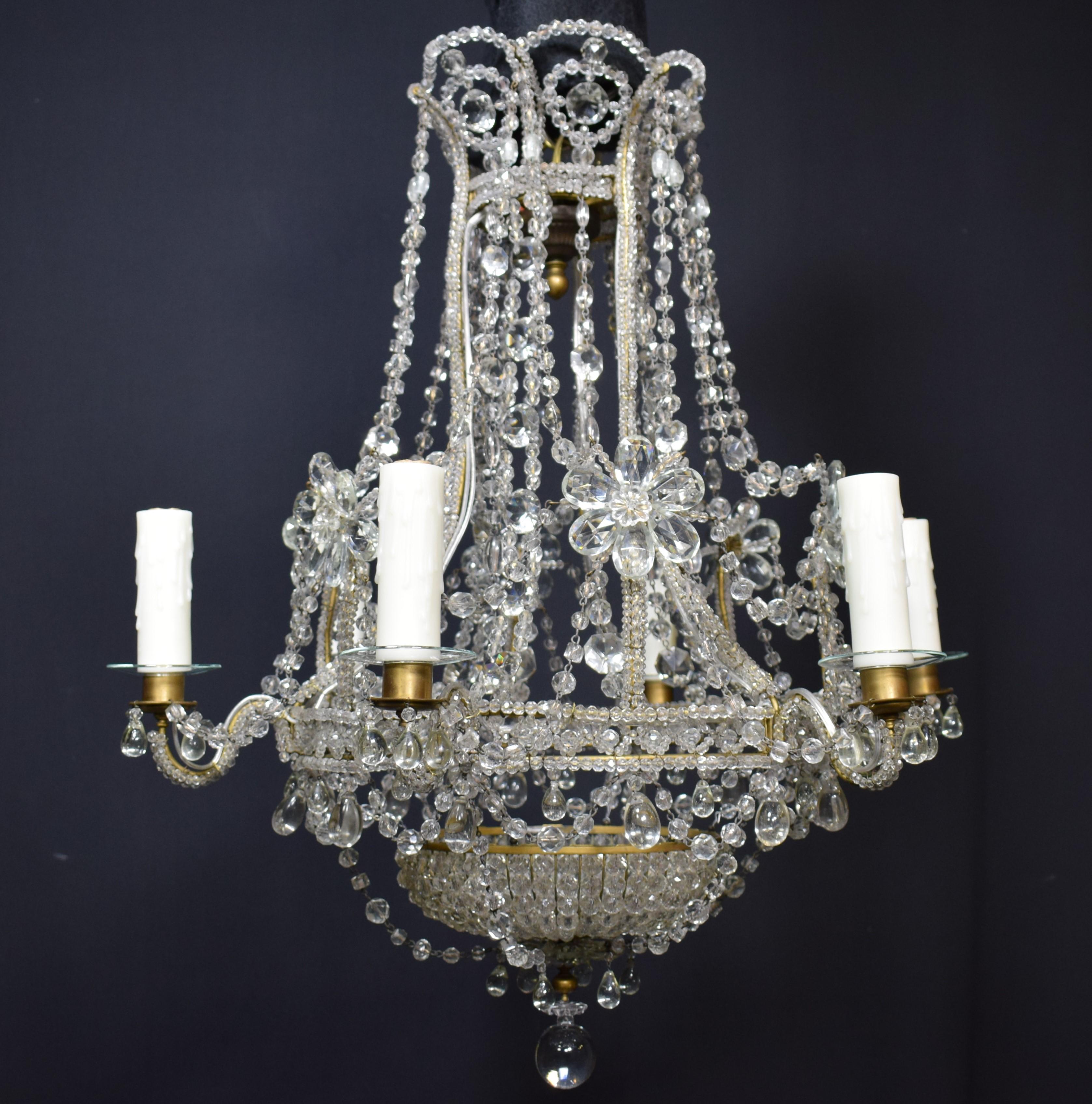 Very Fine & Decorative Baltic Chandelier For Sale 2