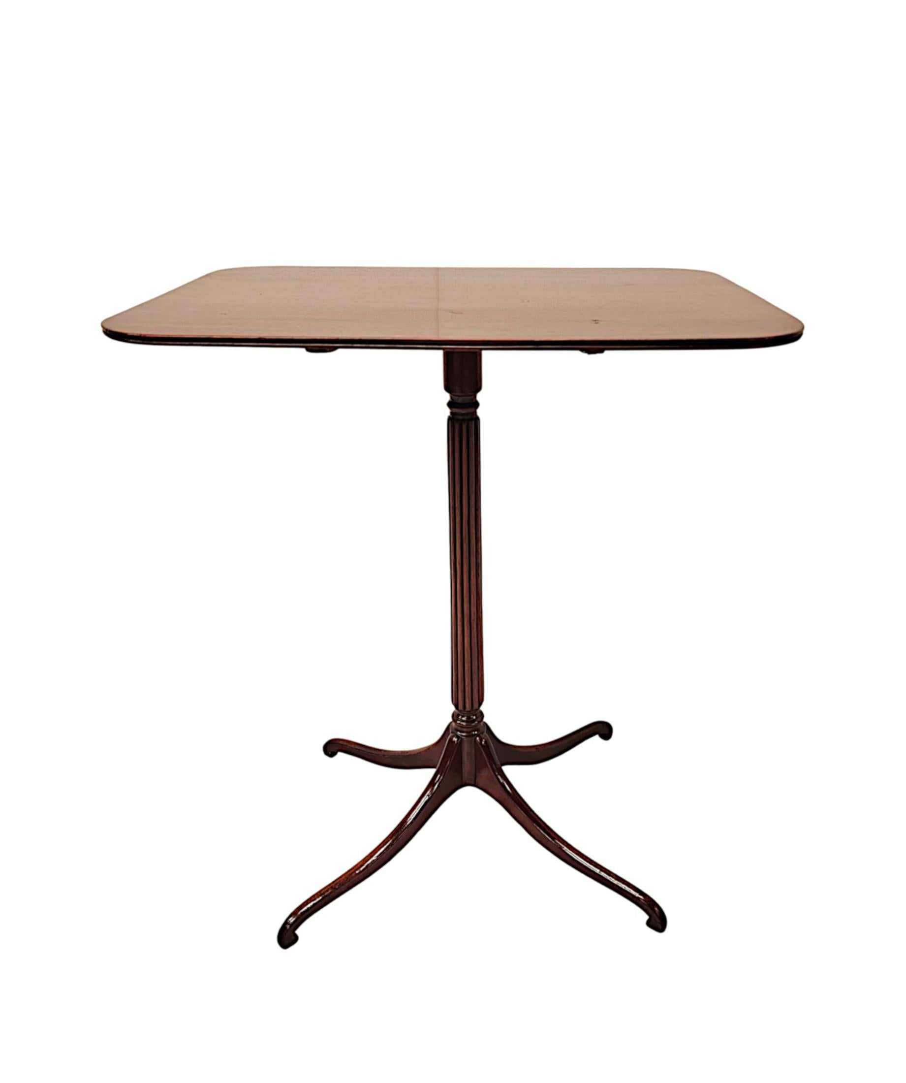 Très belle table d'appoint ou de lampe du début du 19e siècle d'après Gillows Bon état - En vente à Dublin, IE