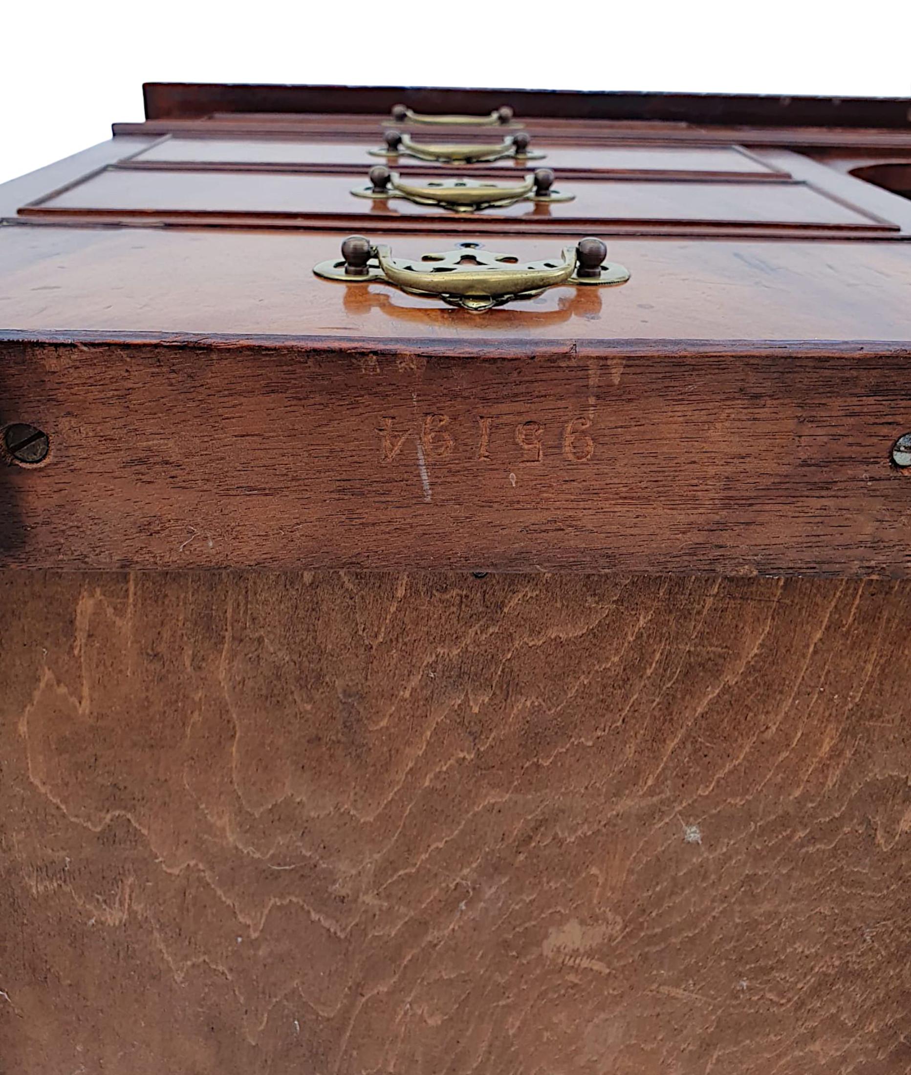 Very Fine Early 20th Century Desk Labelled Waring and Gillow For Sale 4