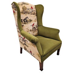 Très beau fauteuil à dossier d'époque édouardienne