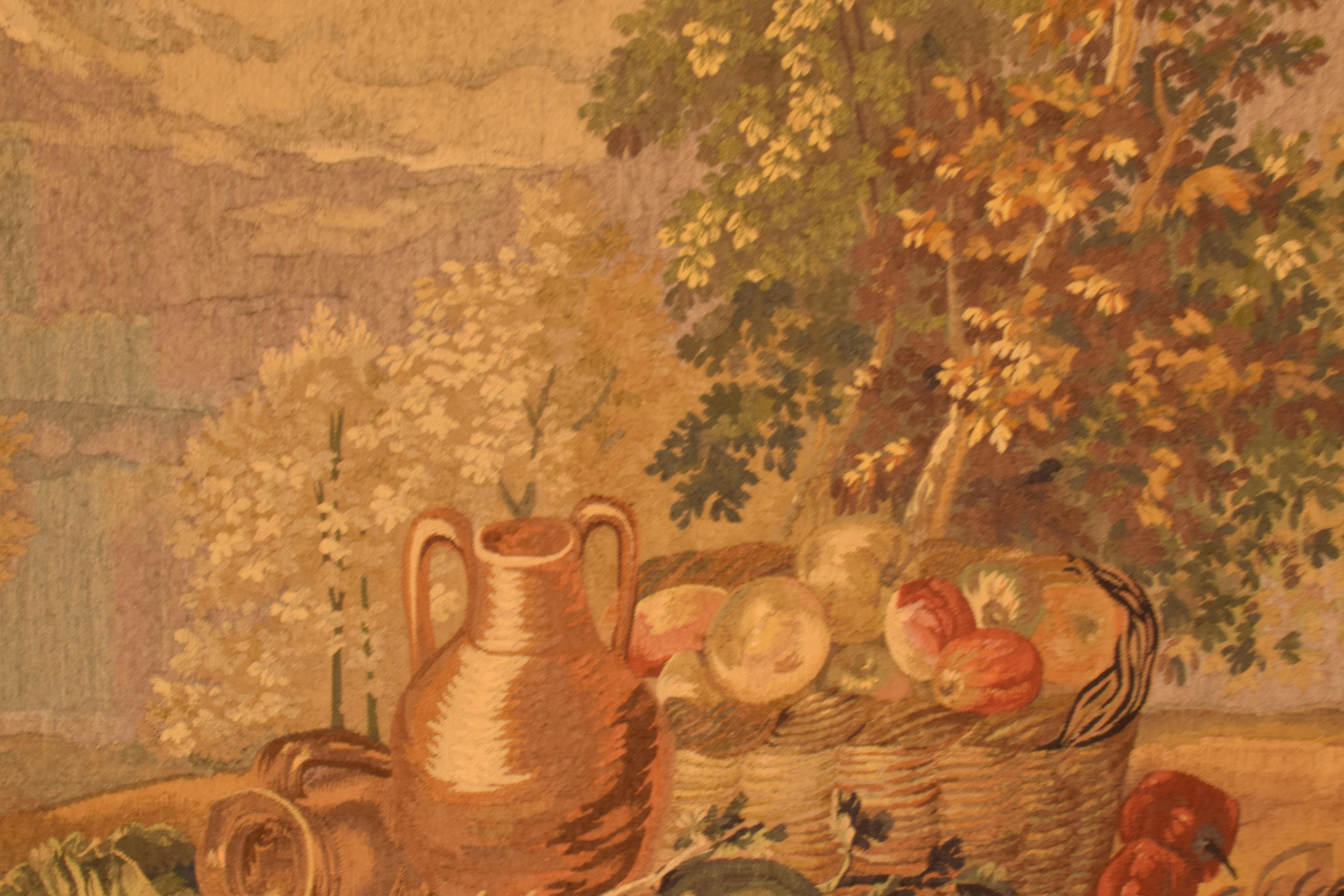 Neoclassical A Very Fine Framed Tapestry For Sale