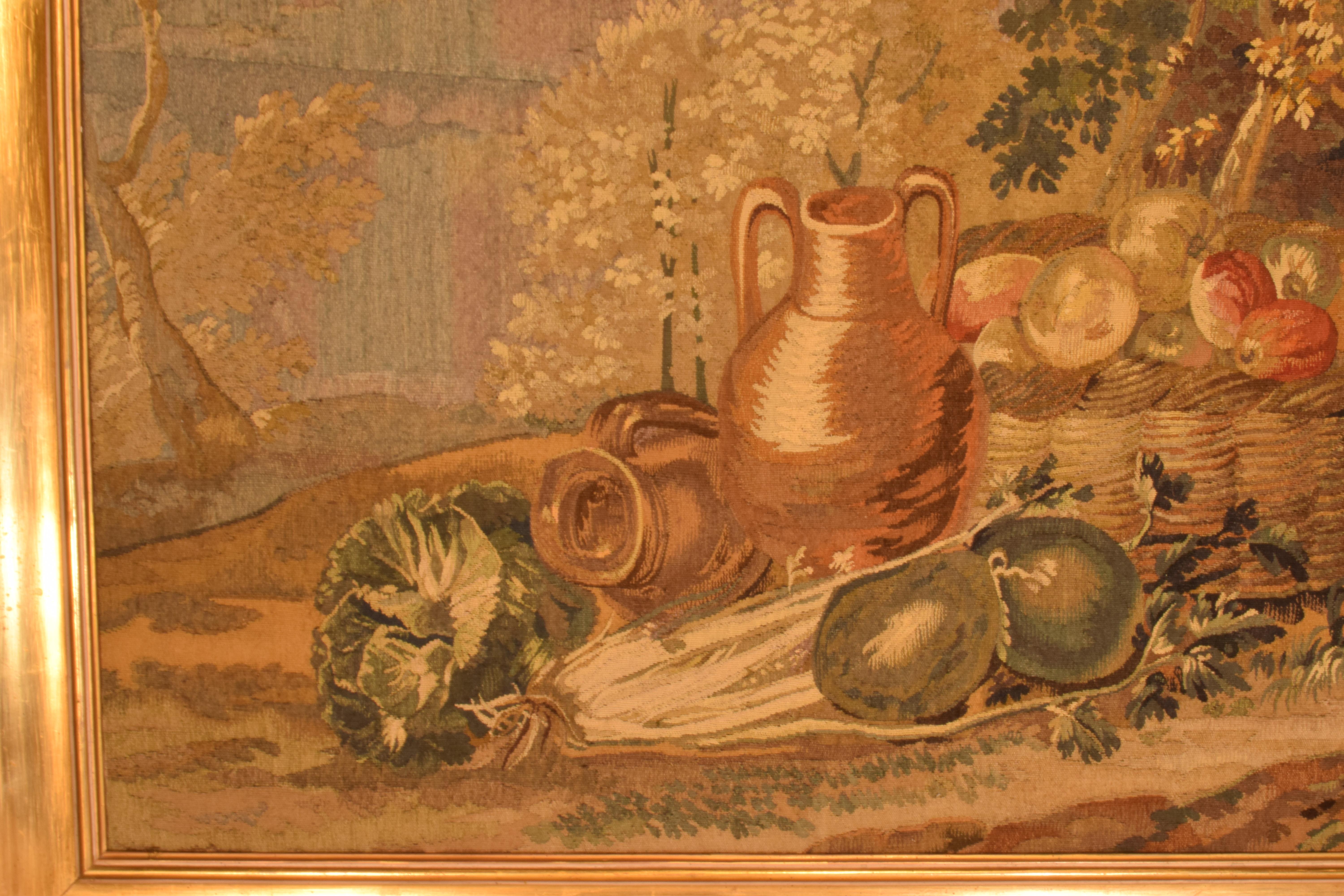 Gilt A Very Fine Framed Tapestry For Sale