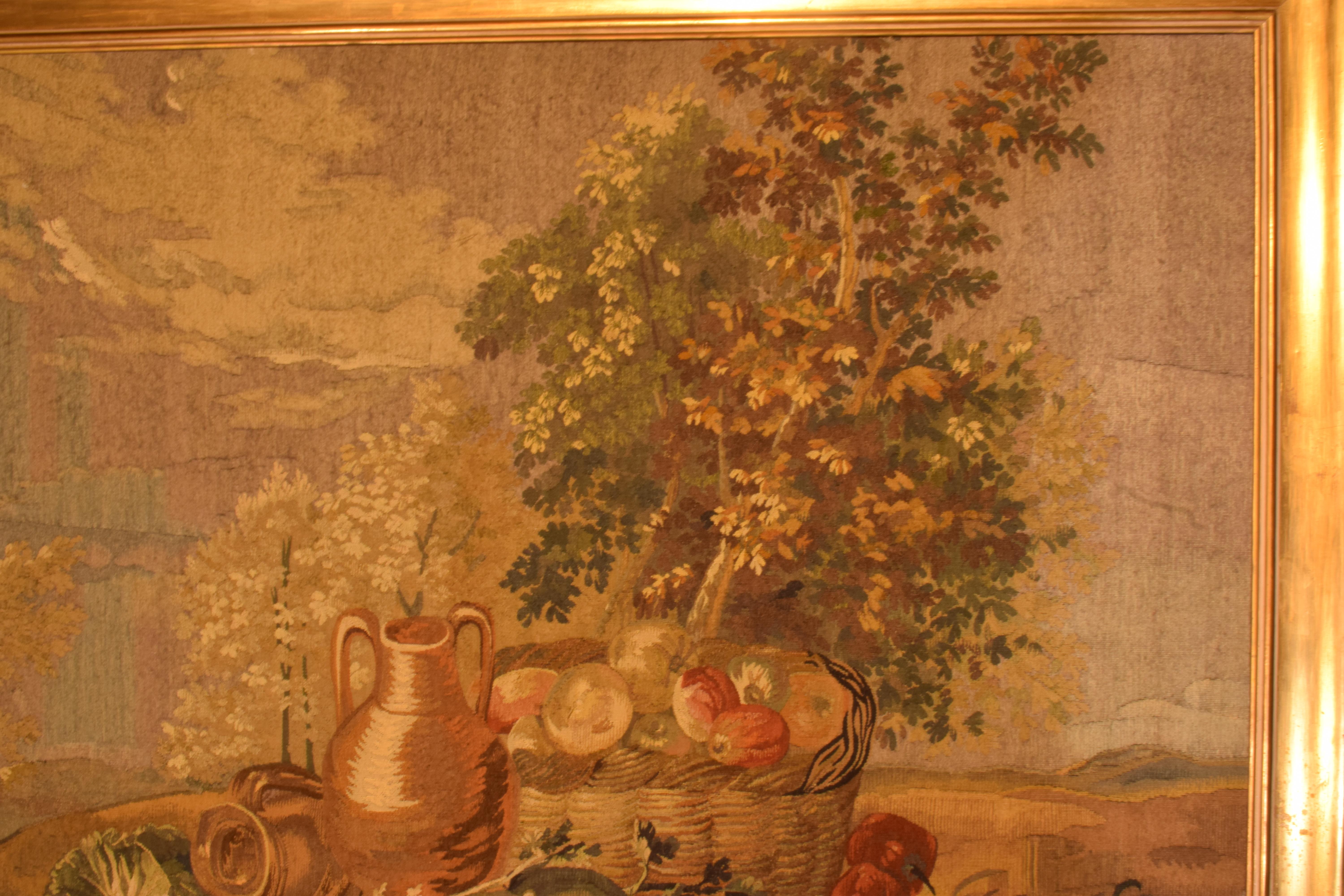 A Very Fine Framed Tapestry In Good Condition For Sale In Atlanta, GA