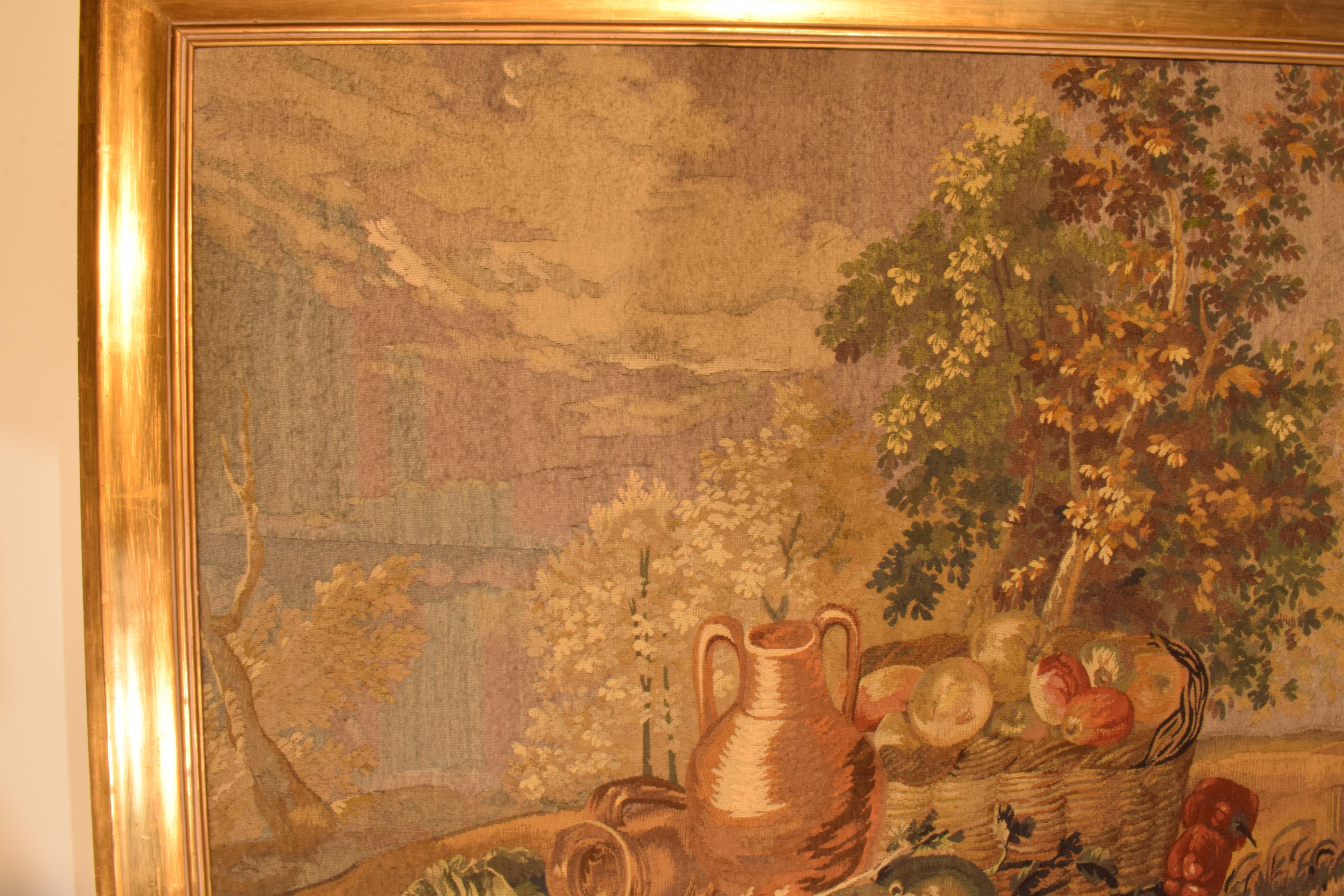 Mid-20th Century A Very Fine Framed Tapestry For Sale