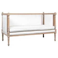 A Very Fine French Or Swedish Wood Frame Daybed