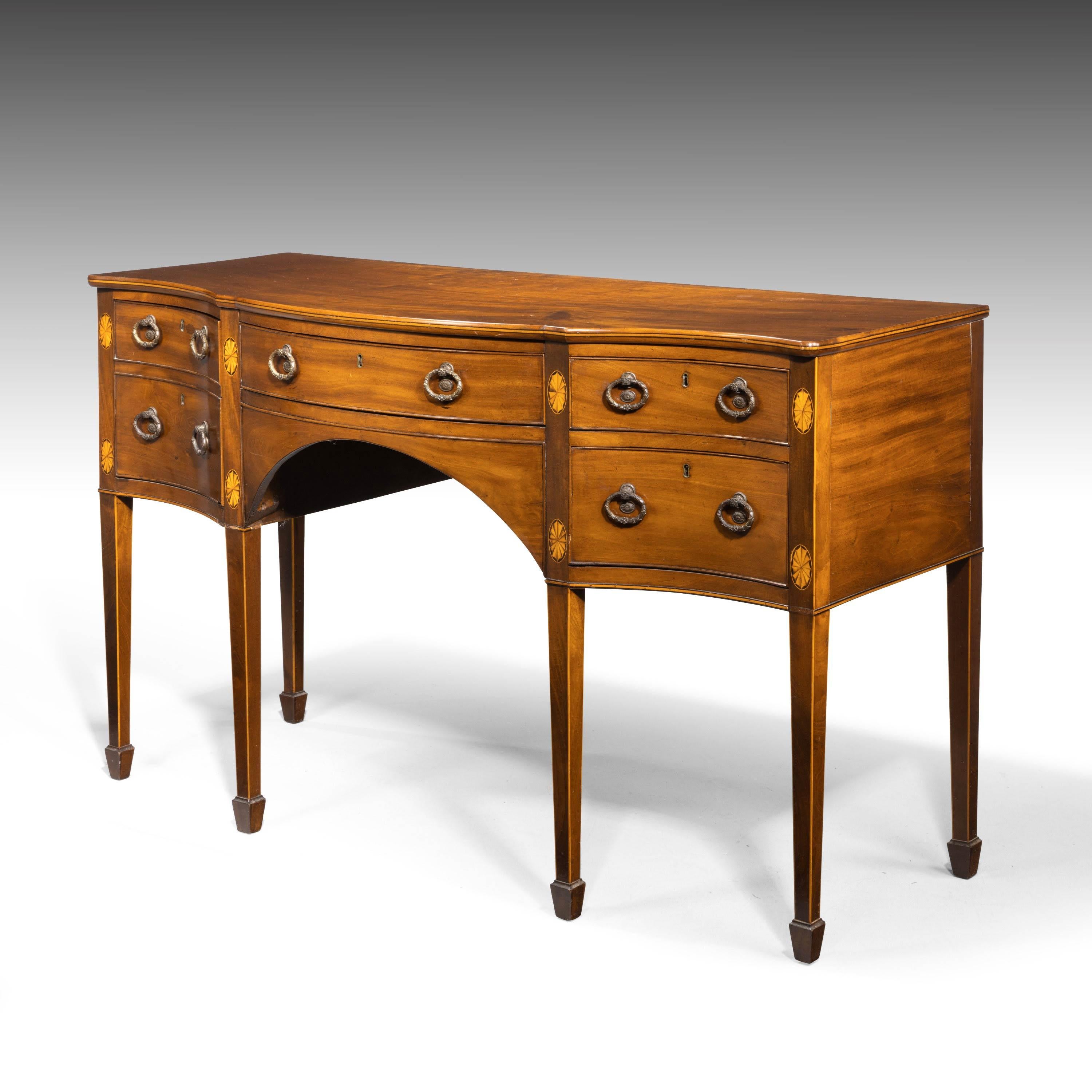Very Fine George III Period Sideboard by Gillows of Lancaster 1