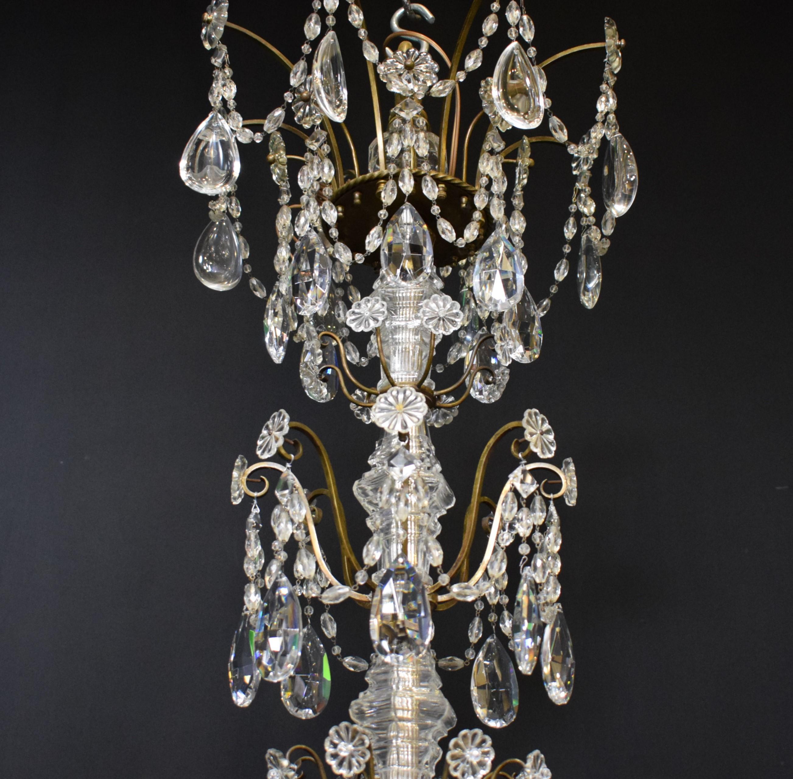 Very Fine Louis Phillipe Style Chandelier For Sale 2