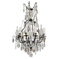 A very fine Louis XV style "Cage" chandelier.
