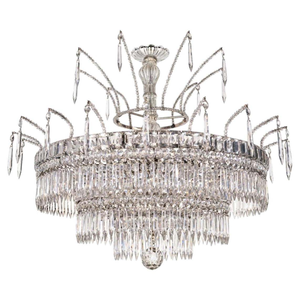A Very Fine Maison Bagues Chandelier For Sale