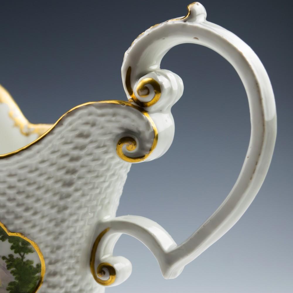 Porcelain A very Fine Meissen Rococo Ewer, c1745 For Sale