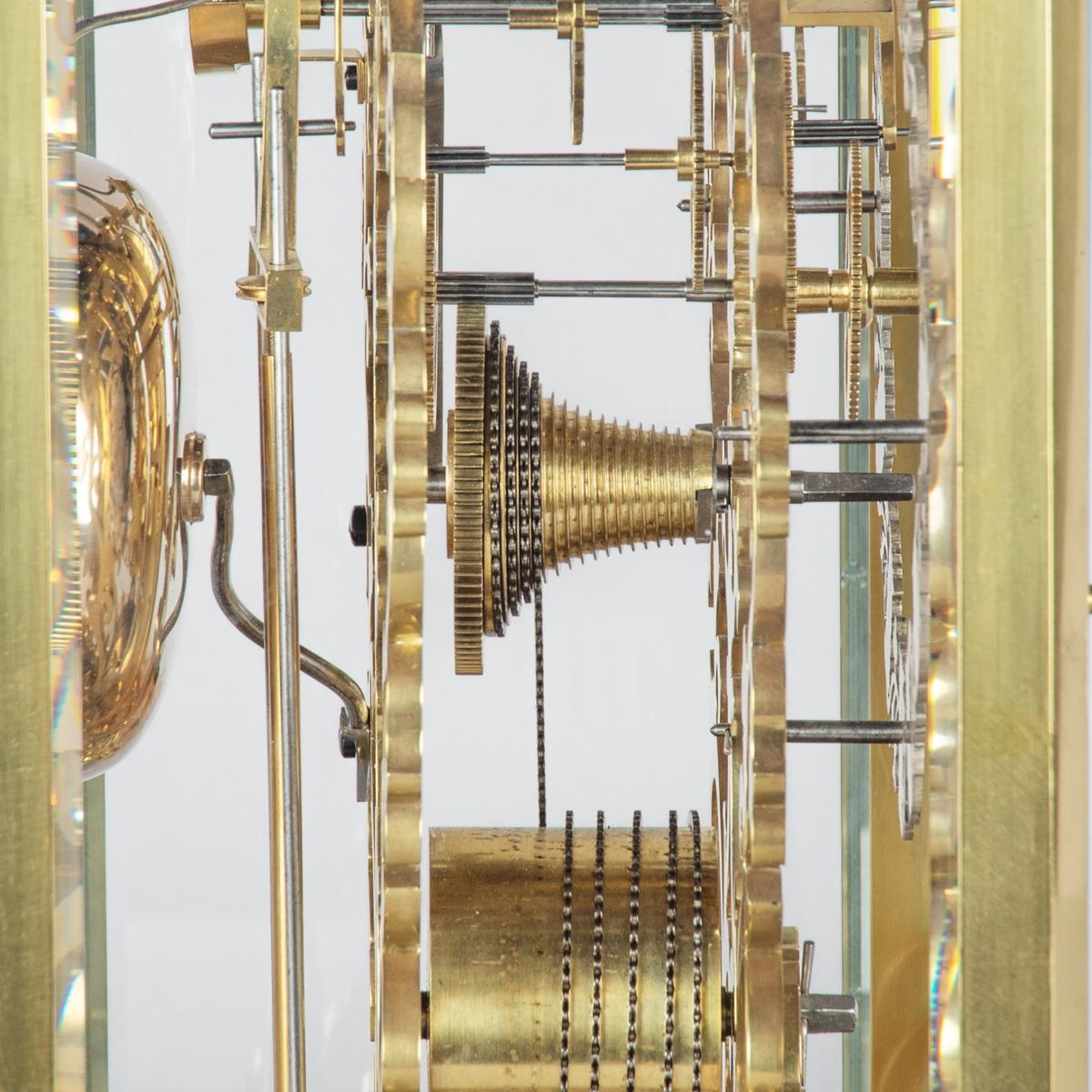 A very fine mid Victorian skeleton clock by Johnston of London For Sale 1