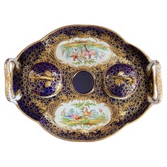 A very fine Minton Porcelain Sévres style Inkstand c.1840