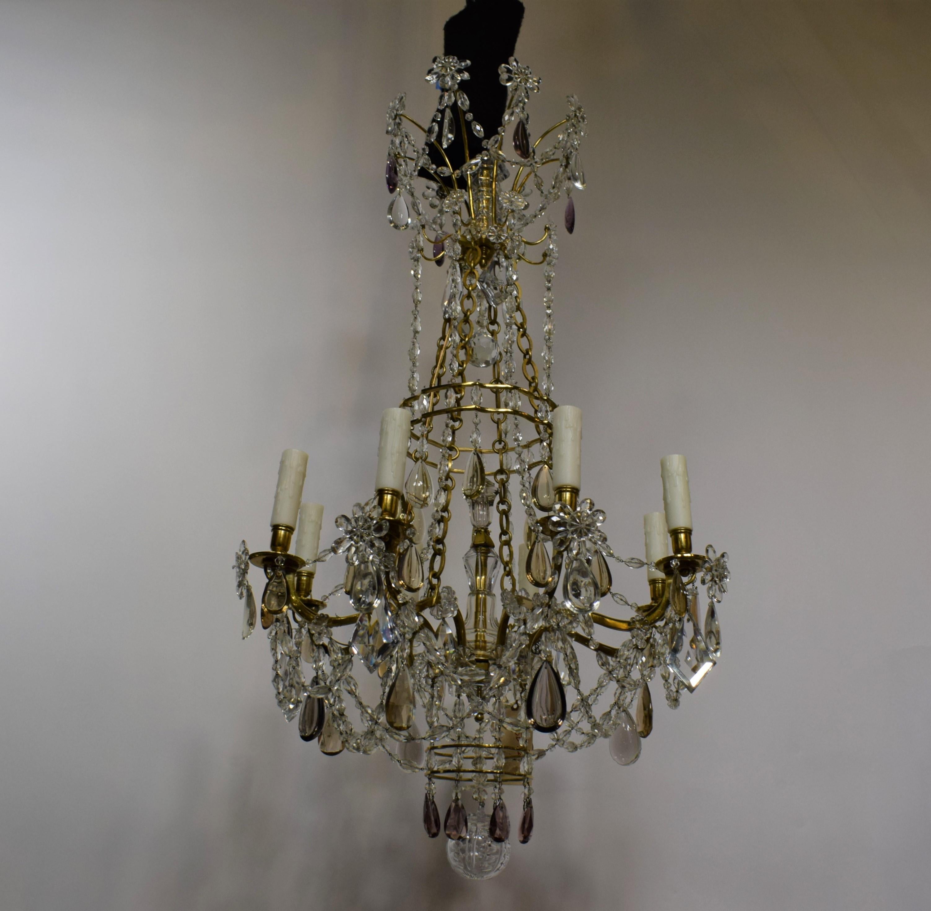 French Very Fine Napoleon III Style Chandelier For Sale