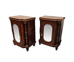 A very fine Pair of 19th Century Pier Cabinets