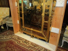 A very fine Palatial 18th century French Louis XV gilt mirror