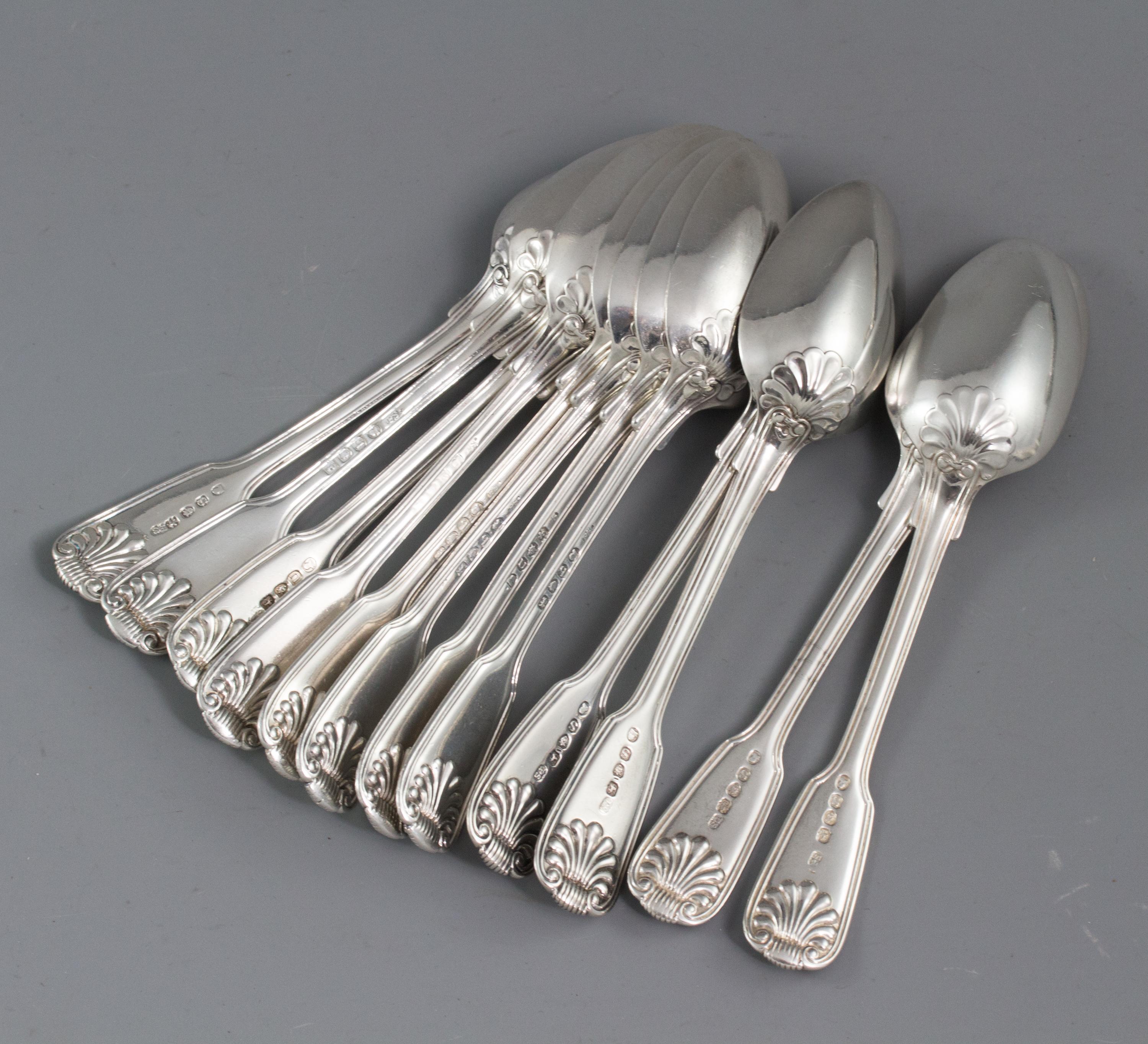 A Paul Storr Silver 12 Place Canteen 8