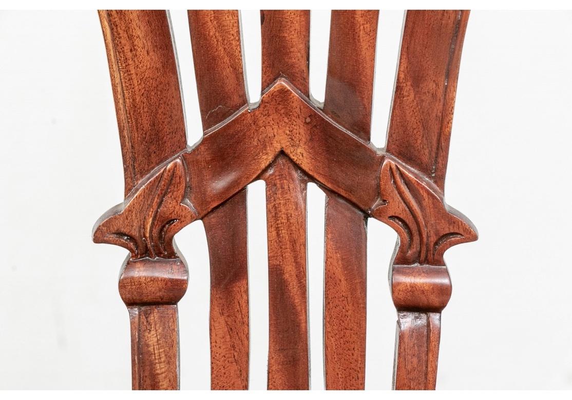 Very Fine Set of Sixteen Shield-Back Dining Chairs For Sale 14
