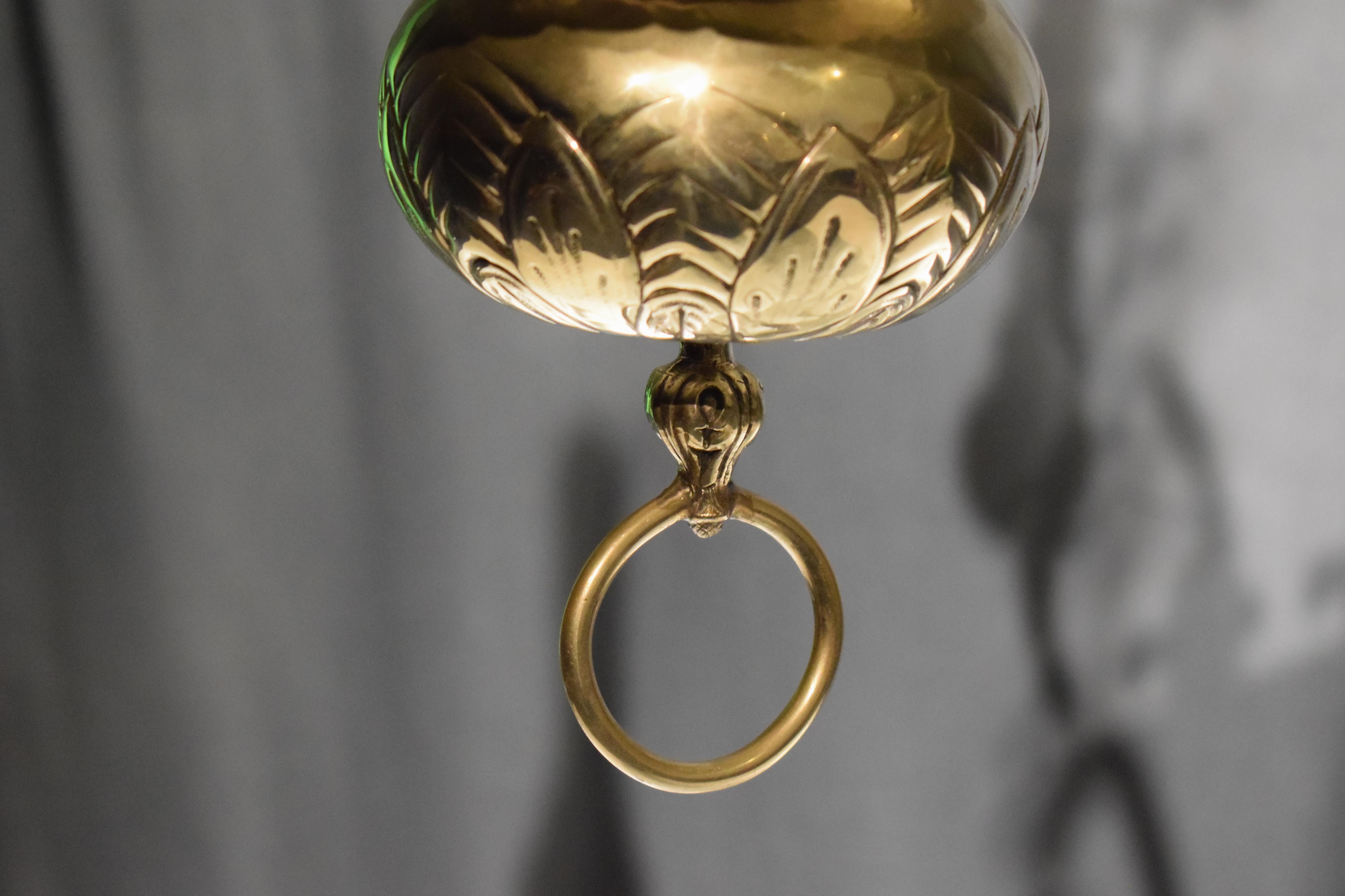 Ein sehr feiner Kronleuchter aus Silber über Bronze im Regency-Stil. im Angebot 5