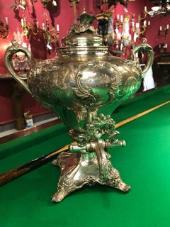 Very Fine Silver Plate Water Urn