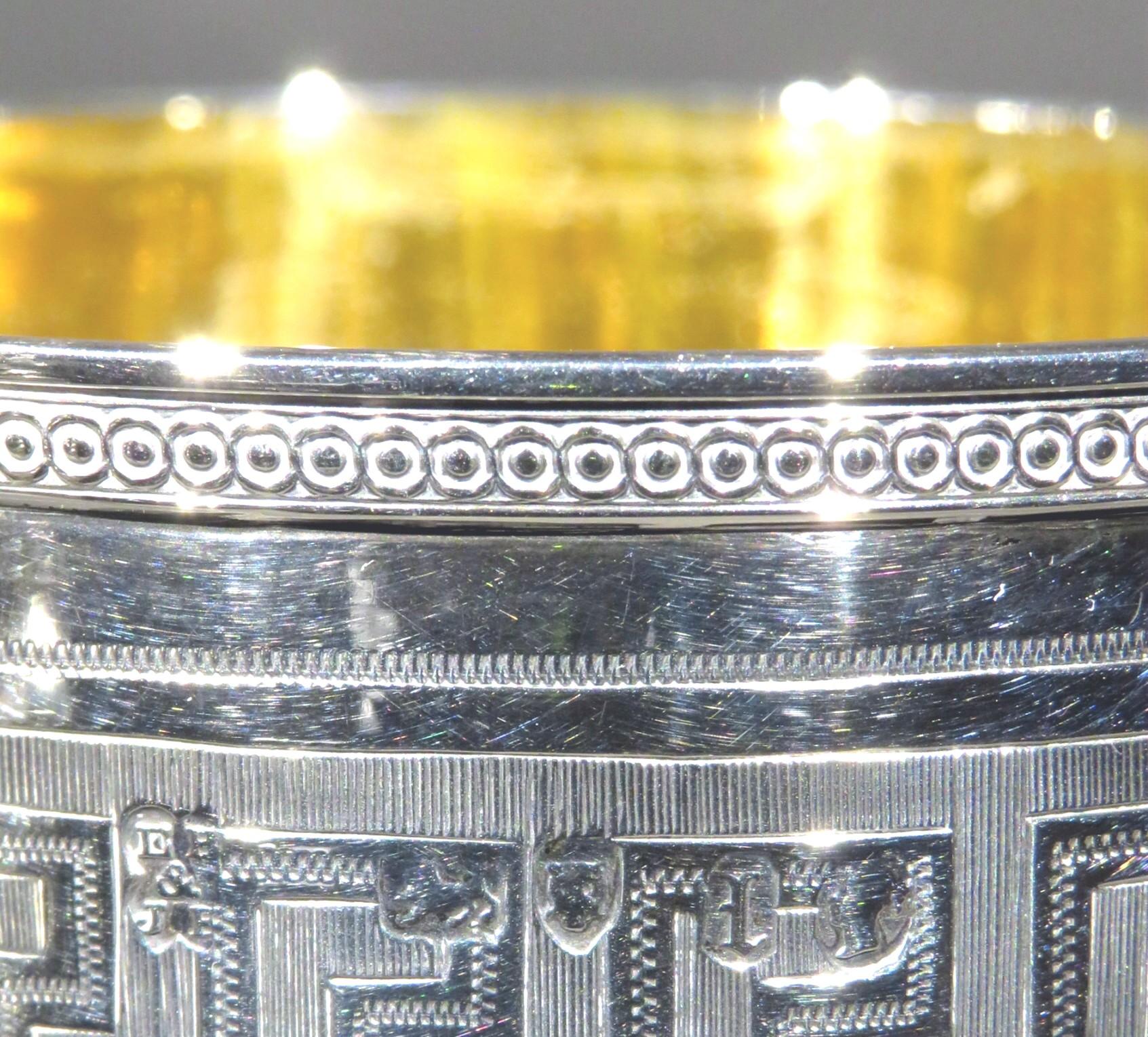Very Fine 19th Century Sterling Silver Christening Cup by Edward & James Barnard For Sale 1