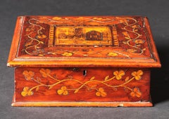A Very Good 19th Century Killarney Ware Dresser Box, Ireland Circa 1870