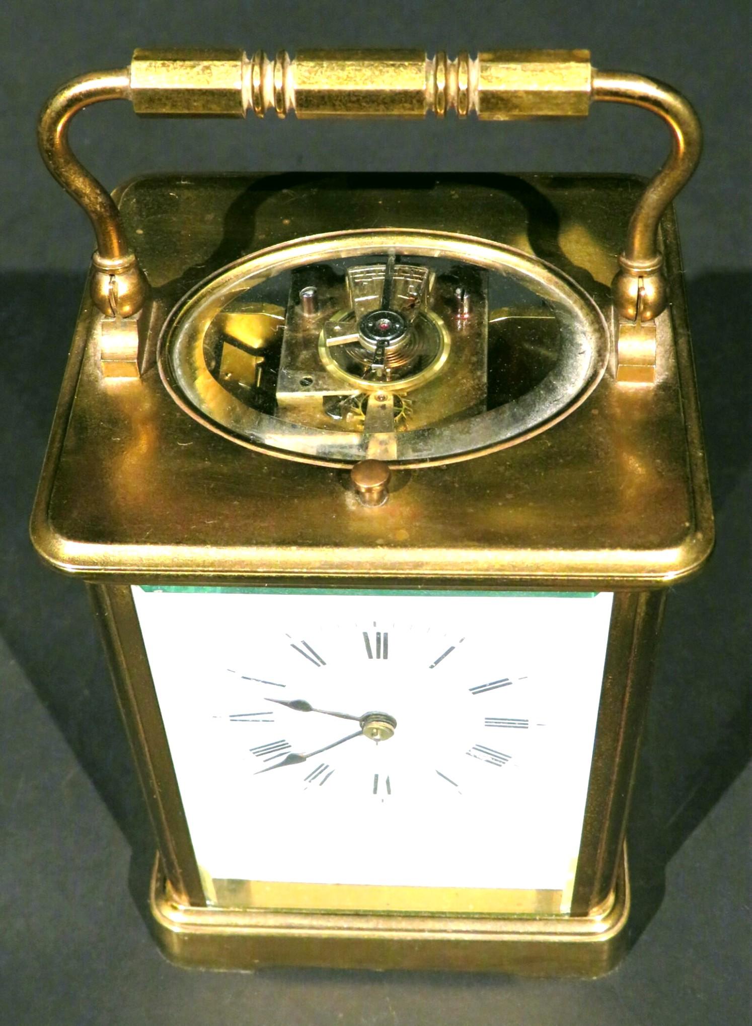 A Very Good 19th Century Repeating Carriage Clock, France Circa 1890 1